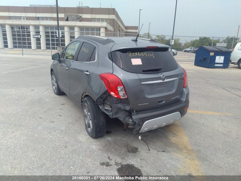 2014 Buick Encore VIN: KL4CJGSB2EB643943 Lot: 20166501