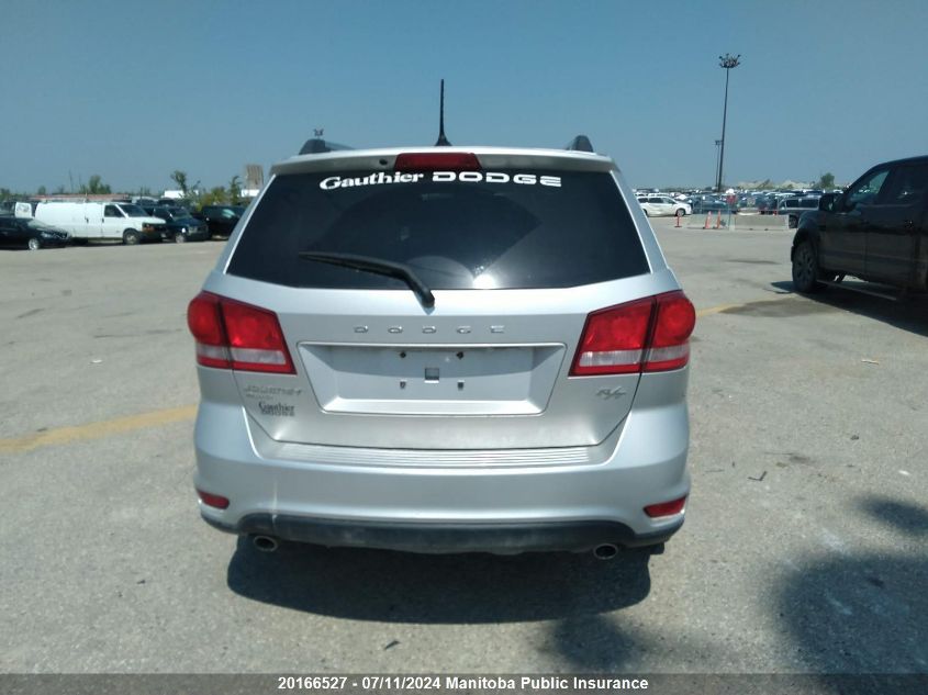 2011 Dodge Journey R/T VIN: 3D4PH6FG7BT570536 Lot: 20166527