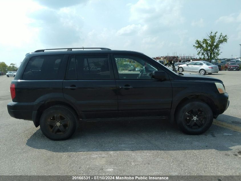 2003 Honda Pilot Ex VIN: 2HKYF18413H004399 Lot: 20166531