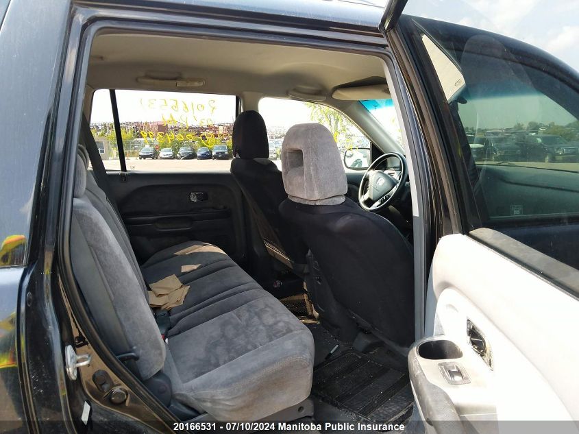 2003 Honda Pilot Ex VIN: 2HKYF18413H004399 Lot: 20166531