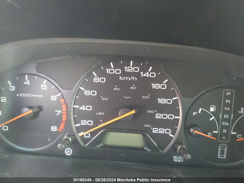 2002 Honda Odyssey Ex VIN: 2HKRL18962H008567 Lot: 20166549