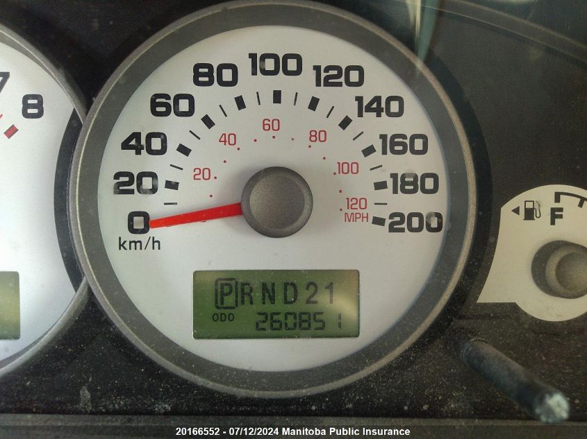 2006 Ford Escape Limited V6 VIN: 1FMYU94146KD12698 Lot: 20166552