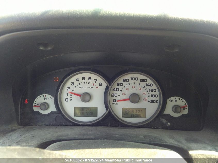 2006 Ford Escape Limited V6 VIN: 1FMYU94146KD12698 Lot: 20166552