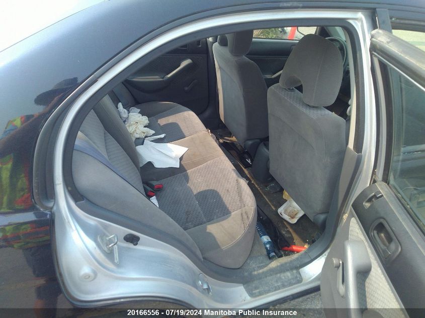 2004 Honda Civic Se VIN: 2HGES16384H917553 Lot: 20166556