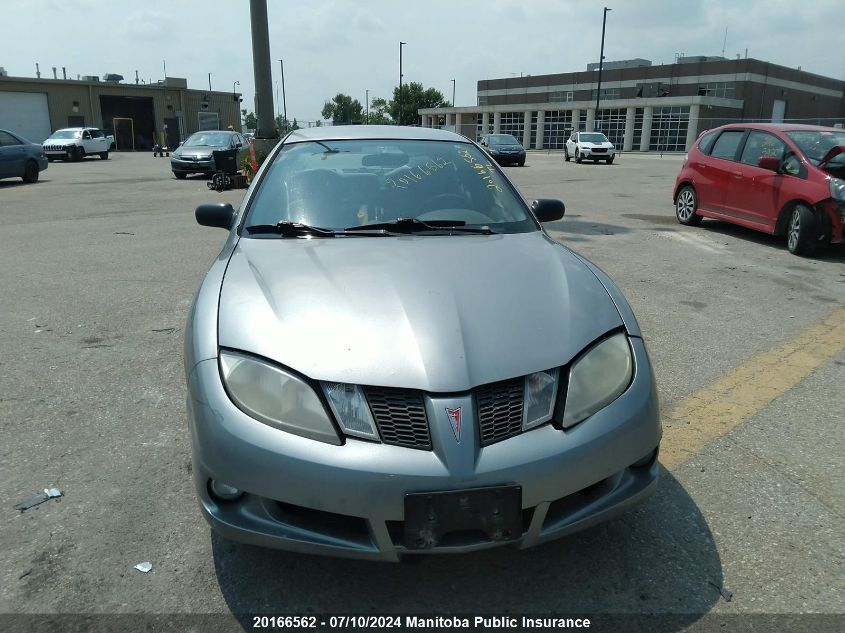 2005 Pontiac Sunfire VIN: 3G2JB52F25S199618 Lot: 20166562