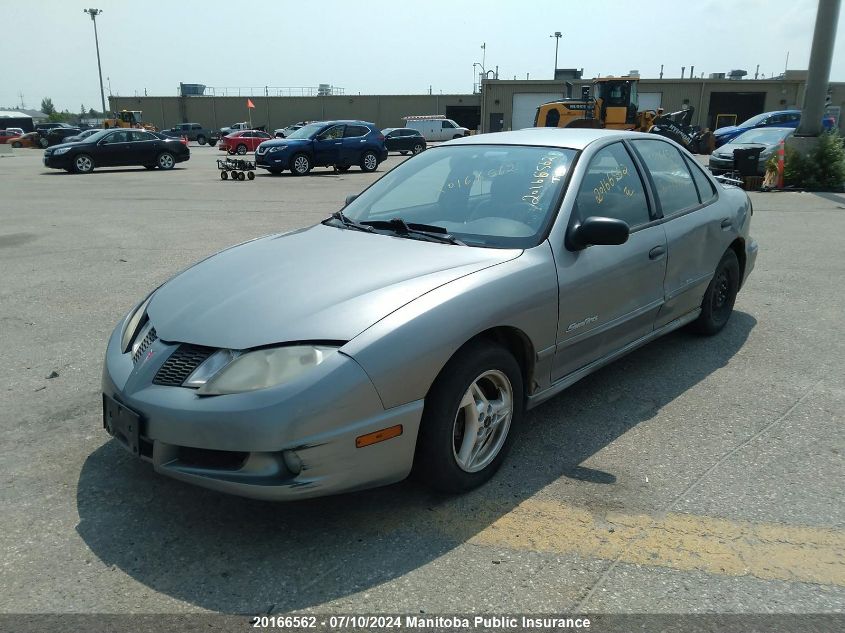 2005 Pontiac Sunfire VIN: 3G2JB52F25S199618 Lot: 20166562