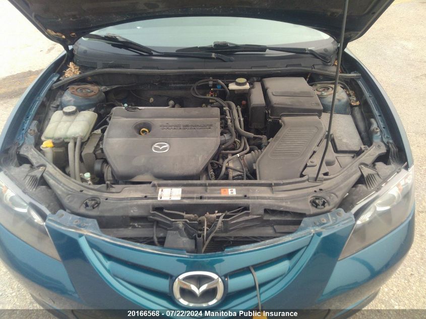 2007 Mazda Mazda3 Gt VIN: JM1BK323271699695 Lot: 20166568