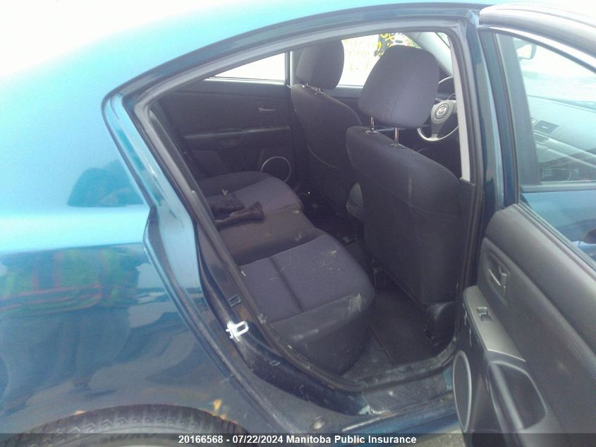 2007 Mazda Mazda3 Gt VIN: JM1BK323271699695 Lot: 20166568