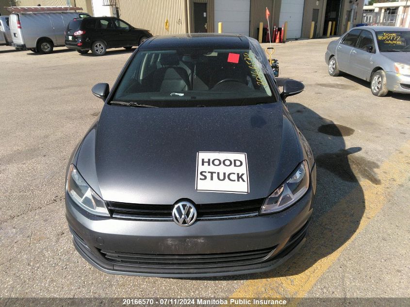 2015 Volkswagen Golf 1.8 Tsi VIN: 3VW217AU3FM095544 Lot: 20166570