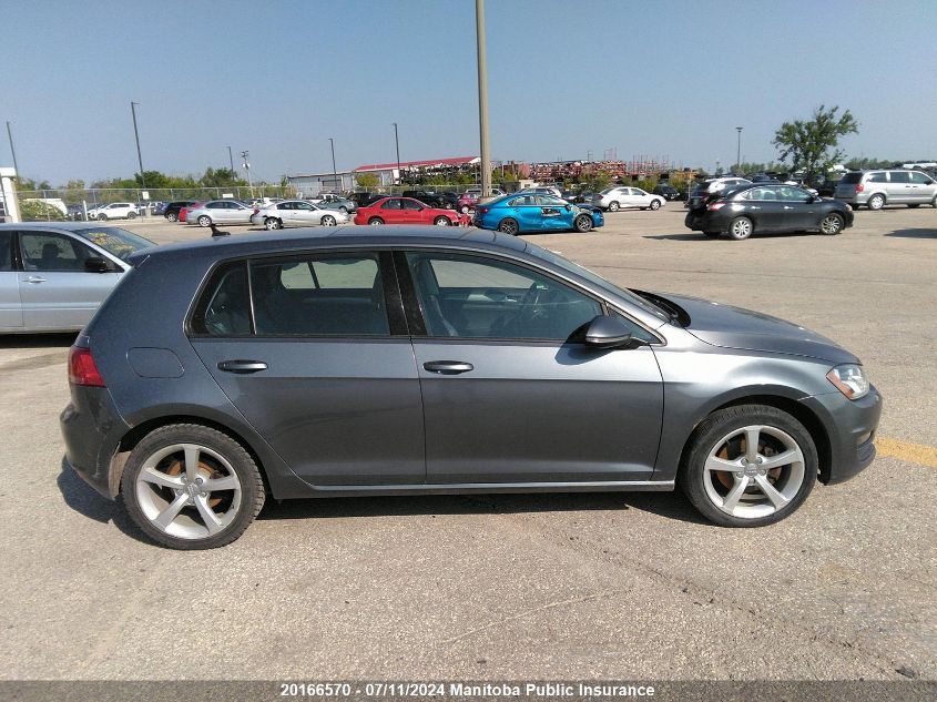 2015 Volkswagen Golf 1.8 Tsi VIN: 3VW217AU3FM095544 Lot: 20166570