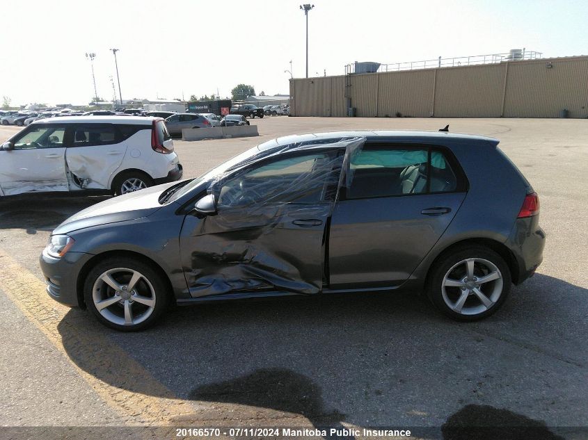 2015 Volkswagen Golf 1.8 Tsi VIN: 3VW217AU3FM095544 Lot: 20166570