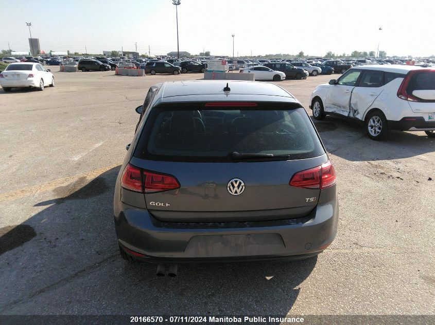 2015 Volkswagen Golf 1.8 Tsi VIN: 3VW217AU3FM095544 Lot: 20166570