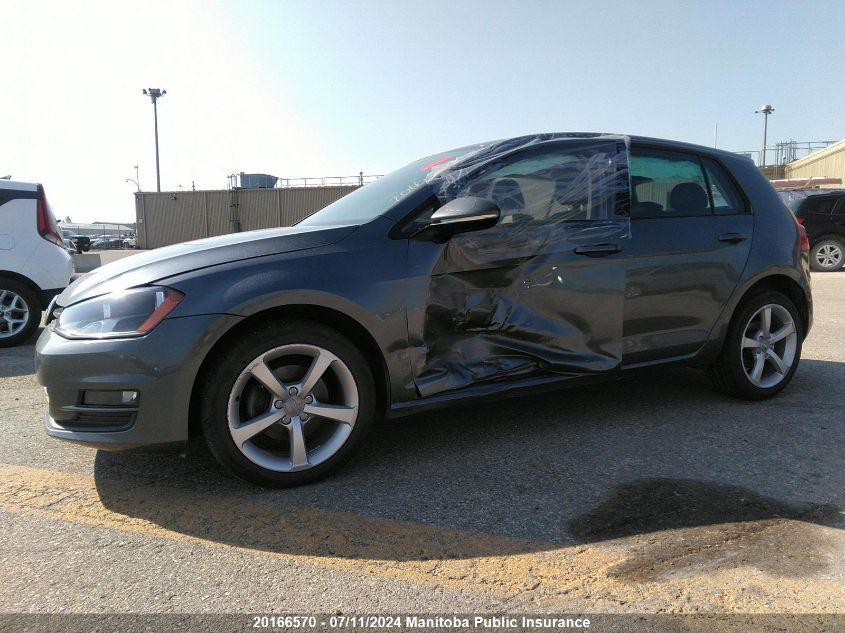 2015 Volkswagen Golf 1.8 Tsi VIN: 3VW217AU3FM095544 Lot: 20166570