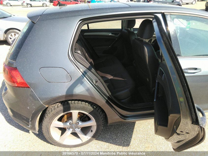 2015 Volkswagen Golf 1.8 Tsi VIN: 3VW217AU3FM095544 Lot: 20166570