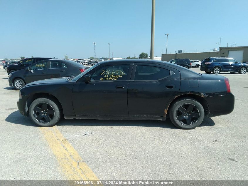 2006 Dodge Charger VIN: 2B3KA43R06H499556 Lot: 20166596