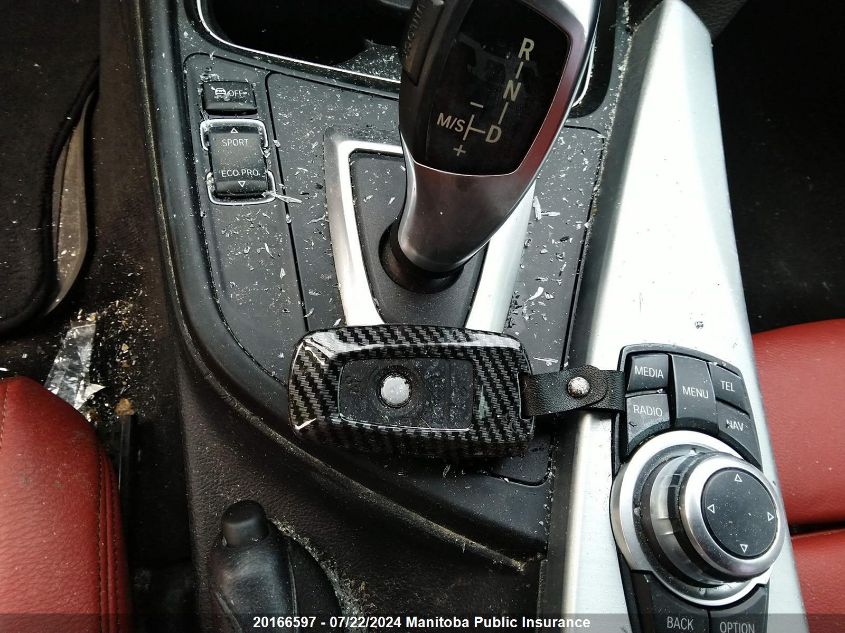 2013 BMW 328I xDrive VIN: WBA3B3C50DF531229 Lot: 20166597