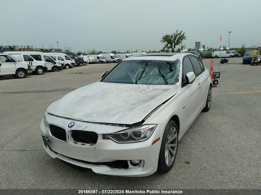 2013 BMW 328I xDrive VIN: WBA3B3C50DF531229 Lot: 20166597