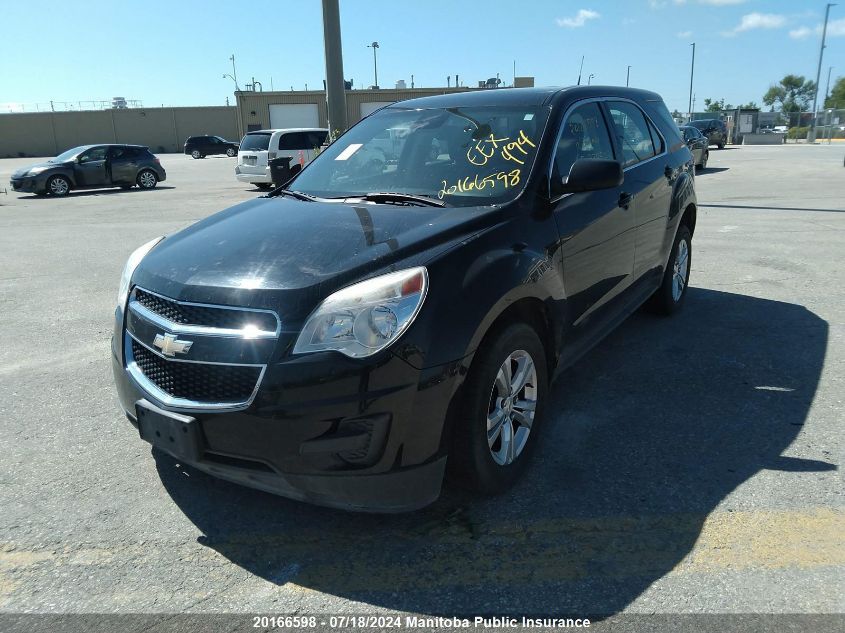 2012 Chevrolet Equinox Ls VIN: 2GNALBEK0C6334503 Lot: 20166598