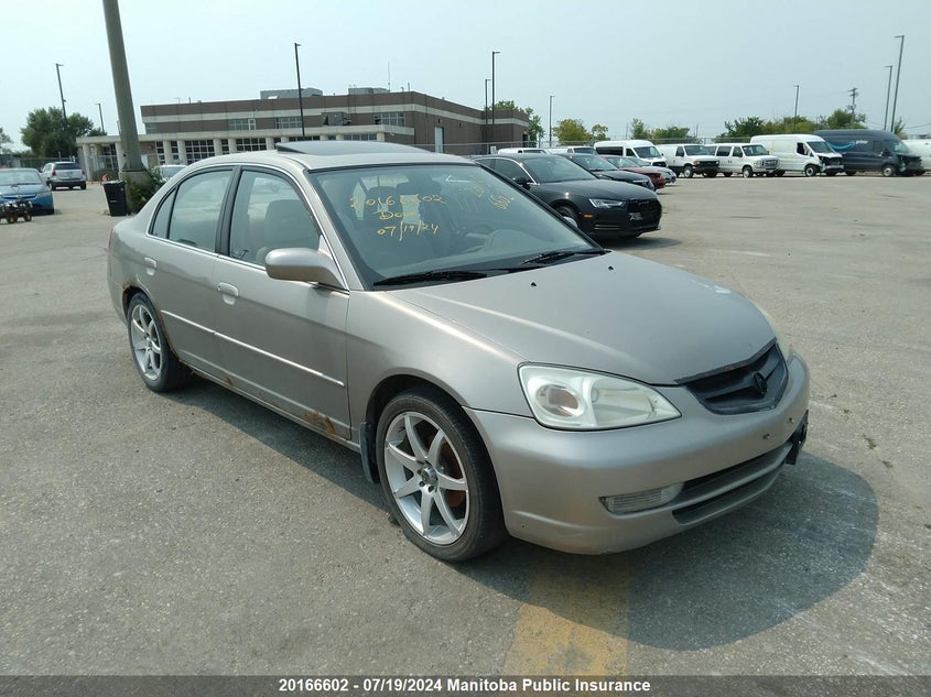 2003 Acura 1.7 El Premium VIN: 2HHES36893H000381 Lot: 20166602