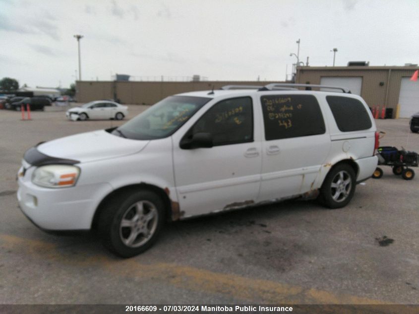 2006 Chevrolet Uplander Lt Ext VIN: 1GNDV33L26D233297 Lot: 20166609