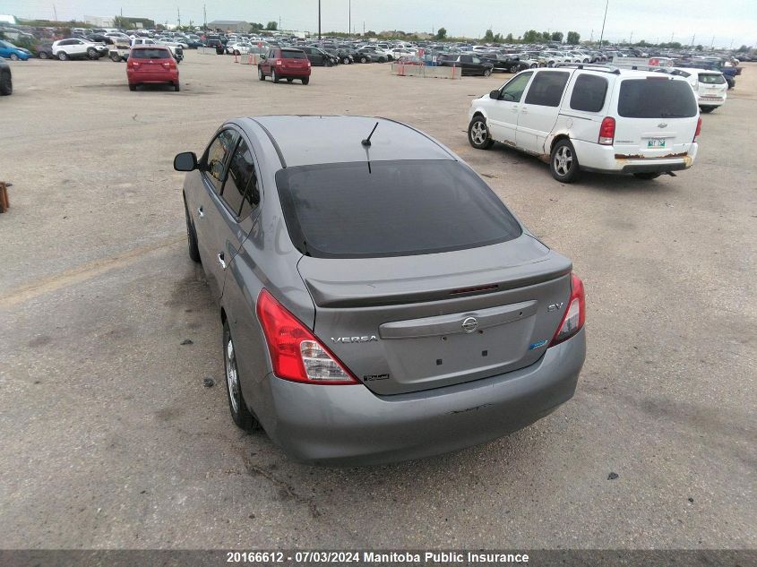 2014 Nissan Versa 1.6 Sv VIN: 3N1CN7AP4EL823210 Lot: 20166612