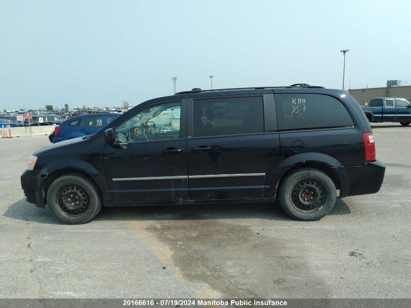 2010 Dodge Grand Caravan Se VIN: 2D4RN4DE8AR174866 Lot: 20166616