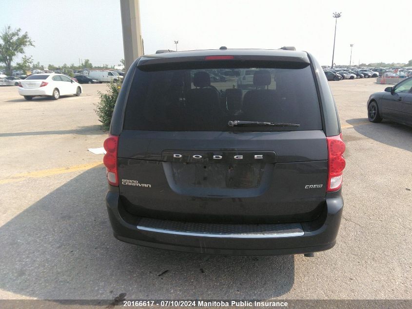 2012 Dodge Grand Caravan Se VIN: 2C4RDGDG0CR142306 Lot: 20166617