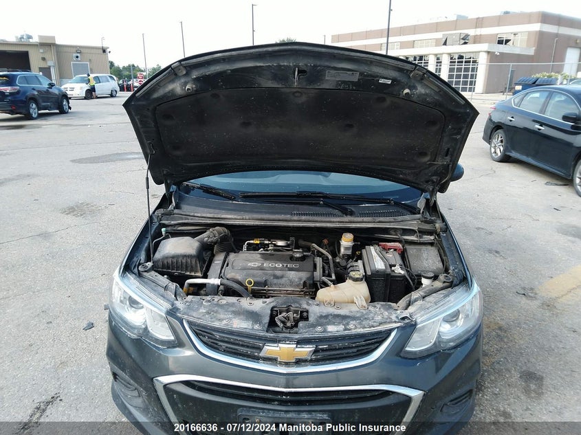 2018 Chevrolet Sonic Lt VIN: 1G1JD5SH8J4107048 Lot: 20166636