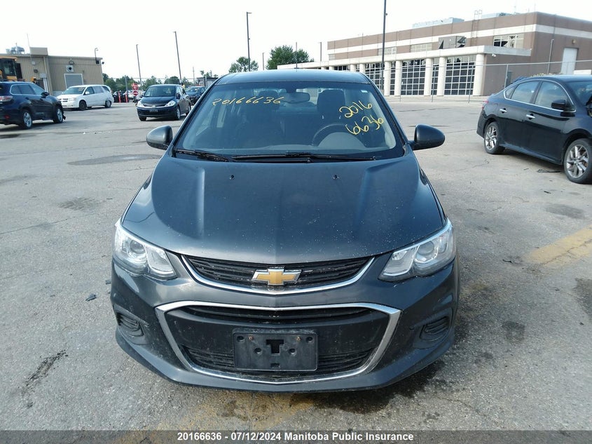 2018 Chevrolet Sonic Lt VIN: 1G1JD5SH8J4107048 Lot: 20166636