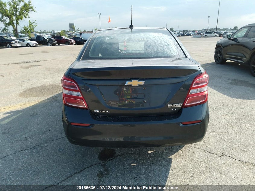 2018 Chevrolet Sonic Lt VIN: 1G1JD5SH8J4107048 Lot: 20166636