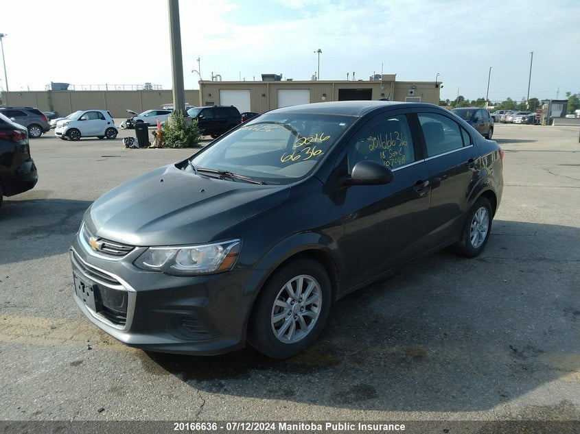 2018 Chevrolet Sonic Lt VIN: 1G1JD5SH8J4107048 Lot: 20166636