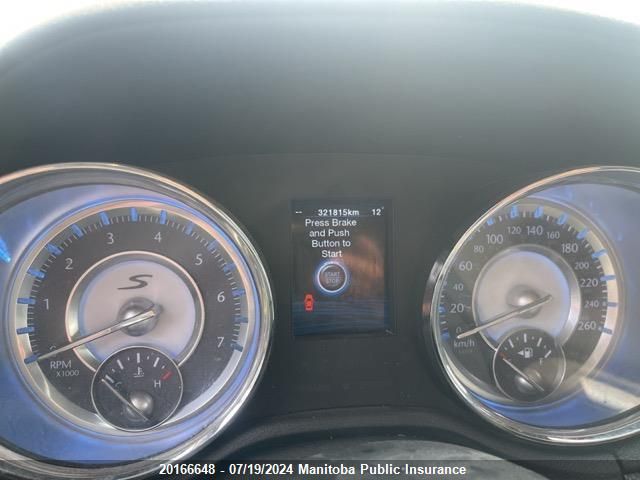 2012 Chrysler 300 S VIN: 2C3CCABG2CH307016 Lot: 20166648