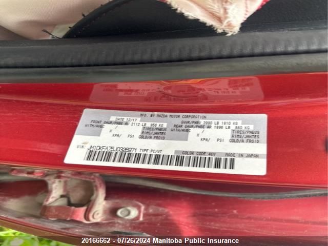 2018 Mazda Cx-3 Gs VIN: JM1DKFA75J0326971 Lot: 20166662