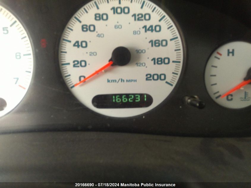 2003 Chrysler Intrepid Es VIN: 2C3HH56G63H578427 Lot: 20166690