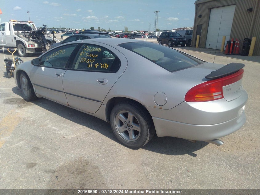 2003 Chrysler Intrepid Es VIN: 2C3HH56G63H578427 Lot: 20166690
