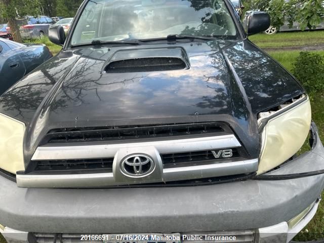 2003 Toyota 4Runner Sr5 V8 VIN: JTEBT14R130018571 Lot: 20166691