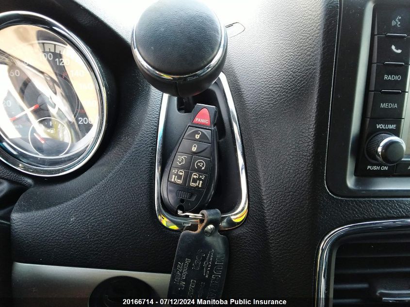 2016 Dodge Grand Caravan R/T VIN: 2C4RDGEG9GR383219 Lot: 20166714