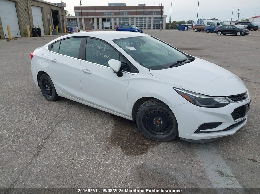 1G1BE5SM1J7106045 2018 Chevrolet Cruze Lt Turbo auction photo 1