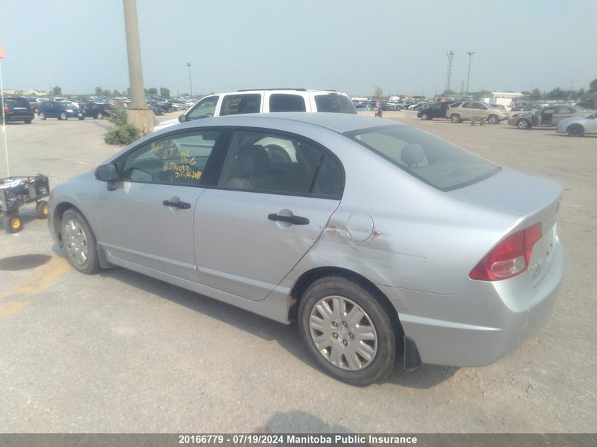 2007 Honda Civic Dx-G VIN: 2HGFA16357H034053 Lot: 20166779