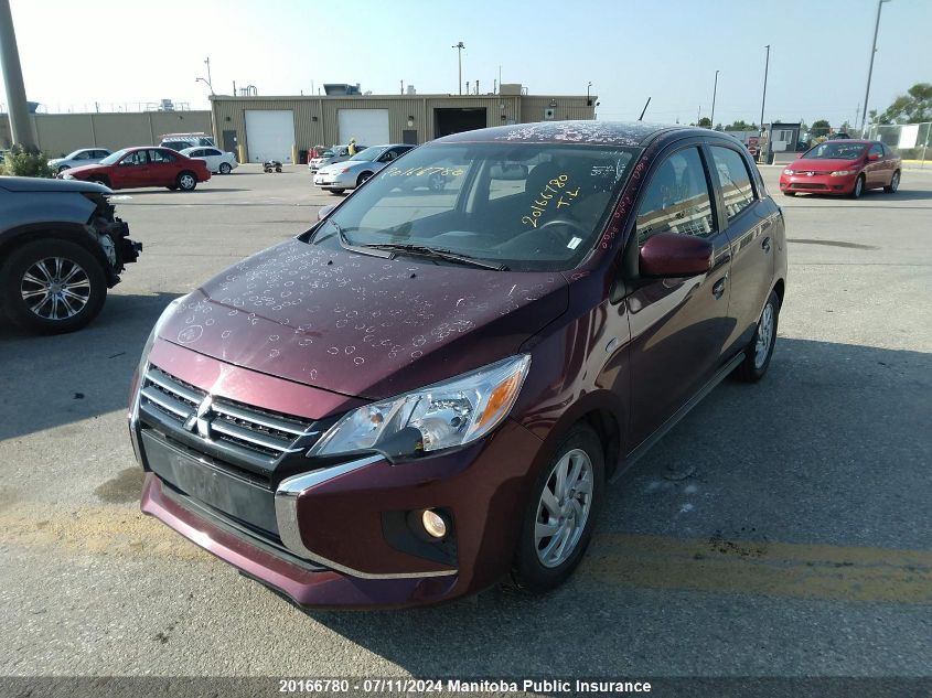 2022 Mitsubishi Mirage Se VIN: ML32AUHJ2NH005819 Lot: 20166780