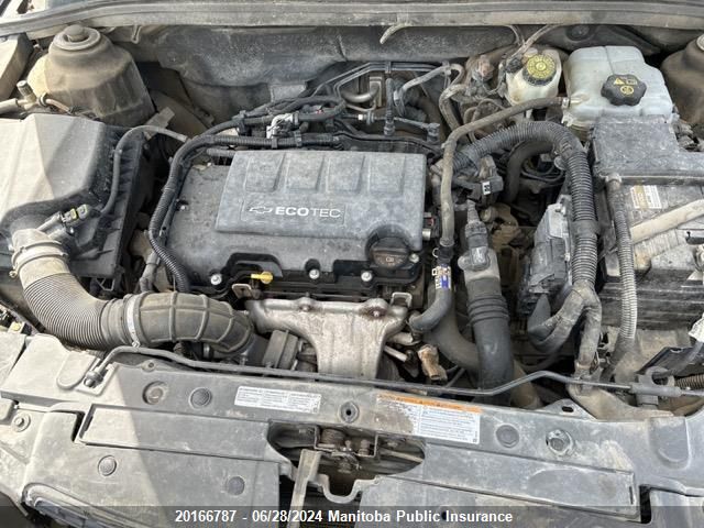 2011 Chevrolet Cruze Eco Turbo VIN: 1G1PK5S98B7191641 Lot: 20166787