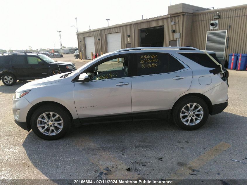 2020 Chevrolet Equinox Lt VIN: 2GNAXUEV7L6136415 Lot: 20166804