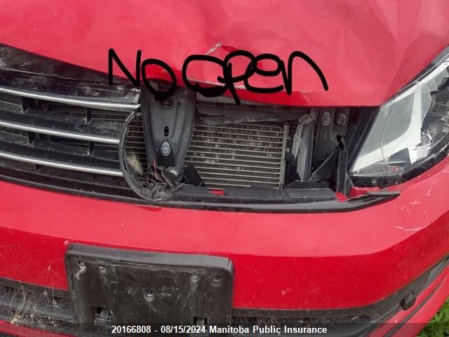 2016 Volkswagen Jetta 1.4 Tsi VIN: 3VW267AJ4GM327772 Lot: 20166808