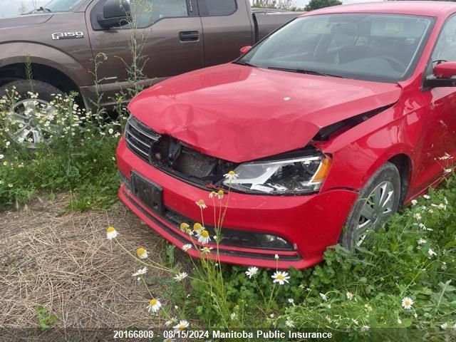 2016 Volkswagen Jetta 1.4 Tsi VIN: 3VW267AJ4GM327772 Lot: 20166808