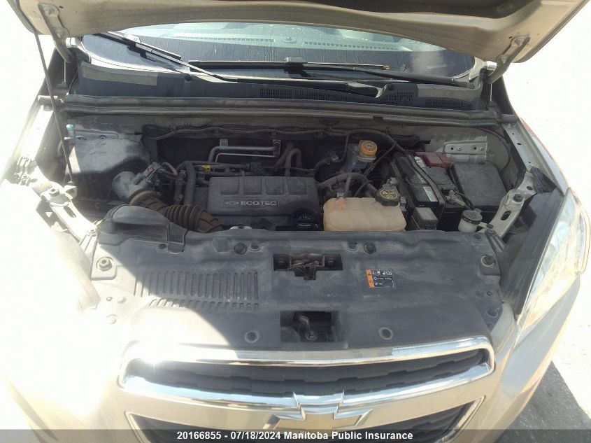 2014 Chevrolet Trax Lt VIN: 3GNCJMSB8EL196030 Lot: 20166855