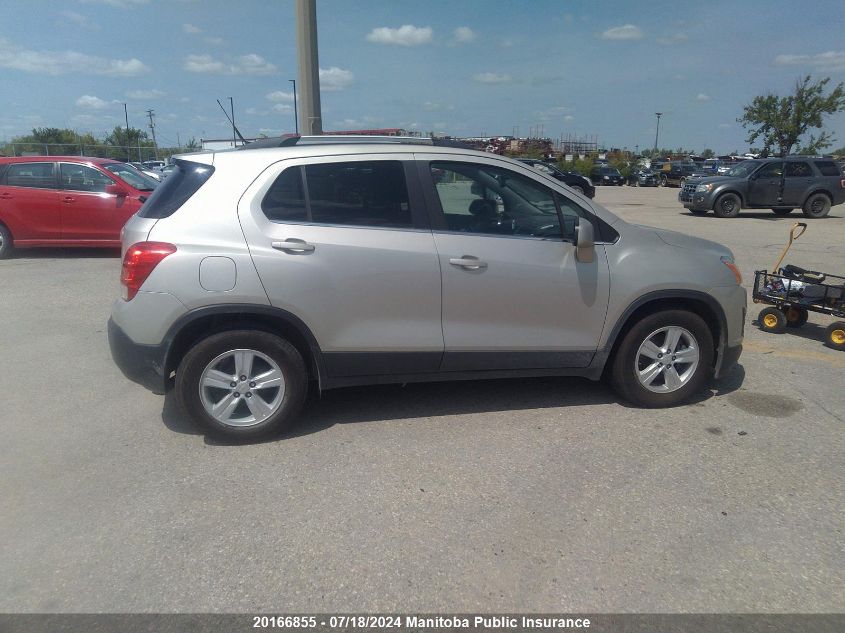 2014 Chevrolet Trax Lt VIN: 3GNCJMSB8EL196030 Lot: 20166855