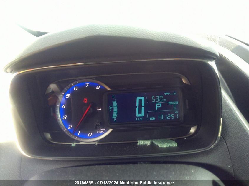 2014 Chevrolet Trax Lt VIN: 3GNCJMSB8EL196030 Lot: 20166855