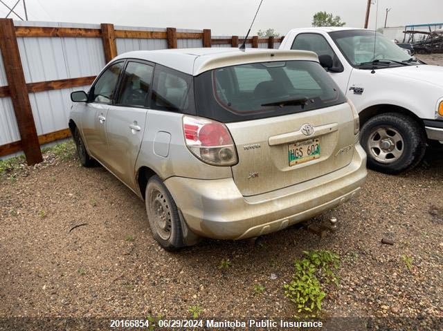 2005 Toyota Matrix Xr VIN: 2T1KR32E55C919627 Lot: 20166854