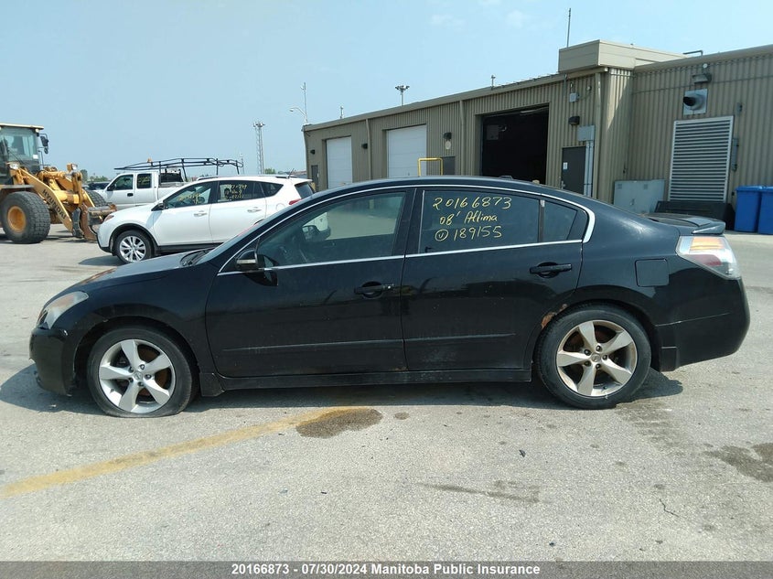 2008 Nissan Altima 3.5 Se VIN: 1N4BL21E98C189155 Lot: 20166873