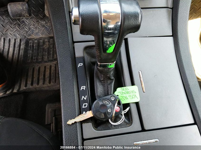 2011 Ford Taurus Sel VIN: 1FAHP2HW9BG168433 Lot: 20166884